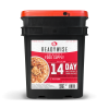 240 Serving Package - 40 lbs - Includes: 1 - 120 Serving Entrée Bucket and 1 - 120 Serving Breakfast Bucket