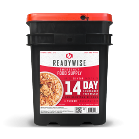 240 Serving Package - 40 lbs - Includes: 1 - 120 Serving Entrée Bucket and 1 - 120 Serving Breakfast Bucket