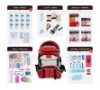2 Person Comfort Survival Kit in Backpack for Disaster Preparedness