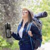 Silicone Sleeve Handle 64Oz Glass Water Intake Tracker Bottle with Straw