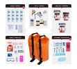 3 Person Emergency Survival Kit Dry Bag with Essential Supplies