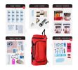 3 Person Emergency Comfort Survival Kit with Rolling Storage Bag