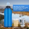 HygieniSafe Collapsible Water Filter Bottle 600 ml