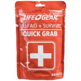 88-Piece First Aid & Survival Kit