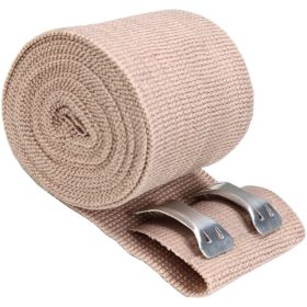 2" x 5 yd Elastic Ace Bandage with 2 Fasteners - 1 Each