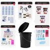 3 Person Essential Survival Kit Bucket with Lid for Disaster Preparedness
