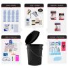 1 Person Essential Survival Kit Bucket with Lid