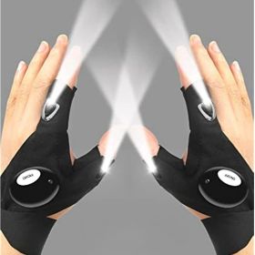LED Flashlight Gloves; cool gadget