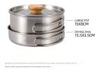 Outdoors 304 stainless steel pot set