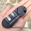 1pc Portable Tungsten Ceramic Carbide Knife; For Fish Hooks