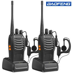 2pcs Portable Walkie Talkies;