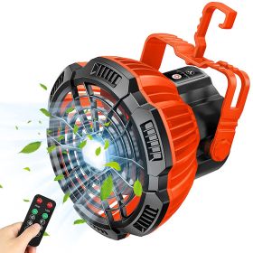 5200mAh LED Camping Fan Lights for Outdoor
