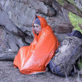Outdoor first aid survival blanket