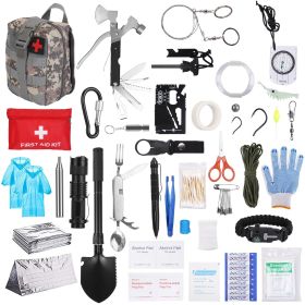 125Pcs Survival Kits l First Aid Kit Supplies