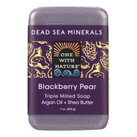 Triple Milled blackberry Soap Bar