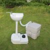 Hand Sink with Portable Toilet