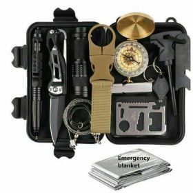 14 in 1 Survival Gear Kit