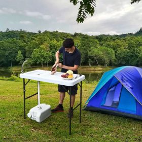 Folding Portable Fish Cleaning Table