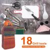 19Pcs Camping Cookware Kit
