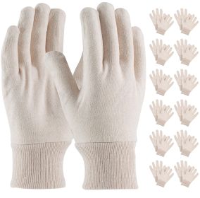 Natural Color Jersey Gloves