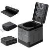Portable Folding Toilet with Lid & Bag