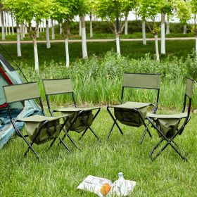 4-piece Folding Outdoor Chair
