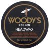 Headwax Natural Beeswax by Woodys for Men - 2 oz Pomade