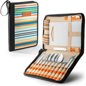 Camping Silverware 12 Piece Kit