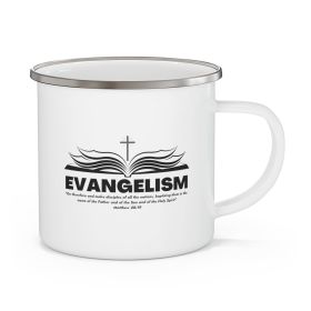 Enamel Camping Mug, Make Disciples