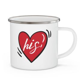 Enamel Camping Mug, Couples