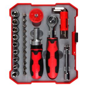29Pcs Mini Ratchet Rotatable Screwdriver