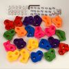 Rock Climbing Holds With Screws;