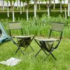 2-piece Folding Chair with Storage Bag,