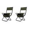 2-piece Folding Chair with Storage Bag,