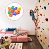 Rock Climbing Holds With Screws;