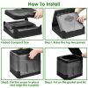 Portable Folding Toilet with Lid & Bag