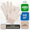 Natural Color Jersey Gloves