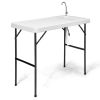 Folding Portable Fish Cleaning Table