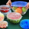Reusable Durable Food Storage Lids For Bowls