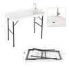 Folding Portable Fish Cleaning Table