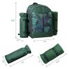 Picnic Backpack Set With Cutlery Kit
