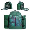 Picnic Backpack Set With Cutlery Kit