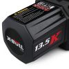 X-BULL 13500 LBS Electric Winch XPV 12V Synthetic Red Rope