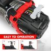 X-BULL 13500 lb Winch Electric Winch -12V DC Power for Towing Truck Off Road, 2 in 1