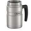 Thermos Desk Mug, Matte Stainless Steel