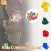 Rock Climbing Holds With Screws;