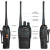 2pcs Portable Walkie Talkies;