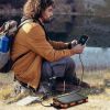 USB Solar Charging with Flashlight