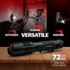 LED Rechargeable Flashlight - Power Bank,