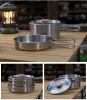 Outdoors 304 stainless steel pot set
